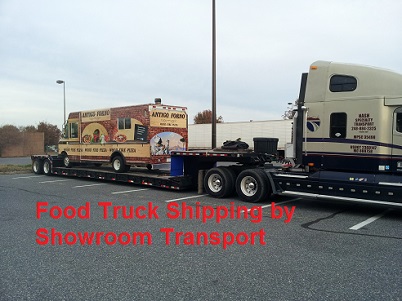 food truck shipping truck transport photo