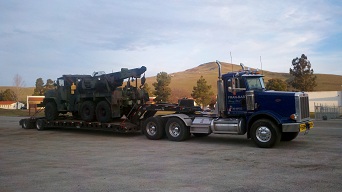 tow truck Shipping truck transport photo